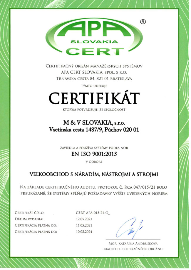 Certifikát cze
